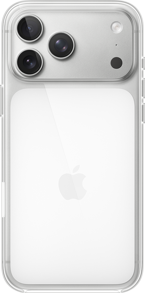 Apple iPhone 17 Pro Max Clear Case met MagSafe Transparant