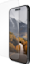 De Eco Protect screenprotector en voorkant van de iPhone 17 Pro schuin naast elkaar