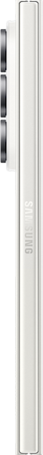 De zijkant van de witte Samsung Galaxy Z Fold8 Ultra