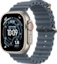 Apple Watch Ultra 3 GPS + Cellular 49mm Natural Titanium Case with Anchor Blue Ocean Band