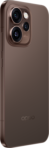 OPPO Reno15 Pro in de kleur Dusk Black (bruin)