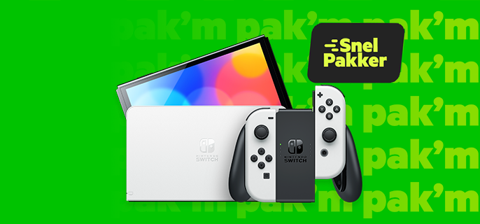 Nu een Nintendo Switch als welkomstcadeau