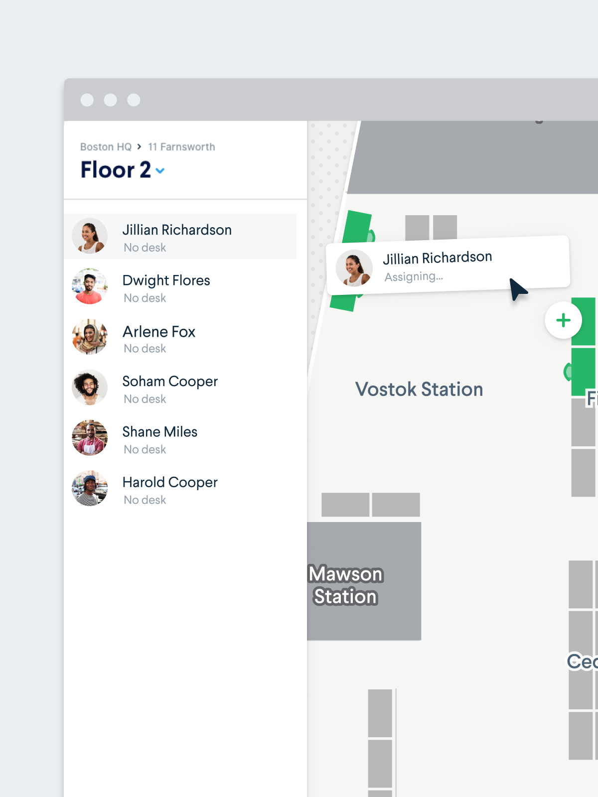 Desk Reservation Software Assigned Seating, Hot Desking, Hoteling Robin