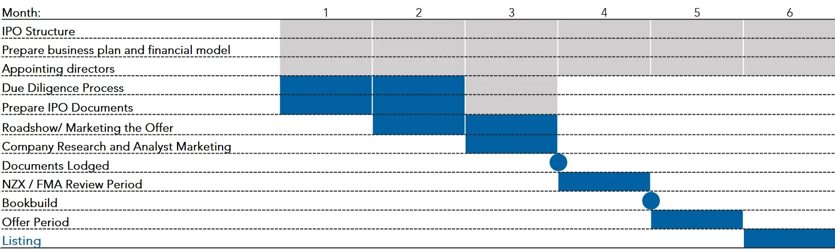 Initial Public Offering (IPO)- chart