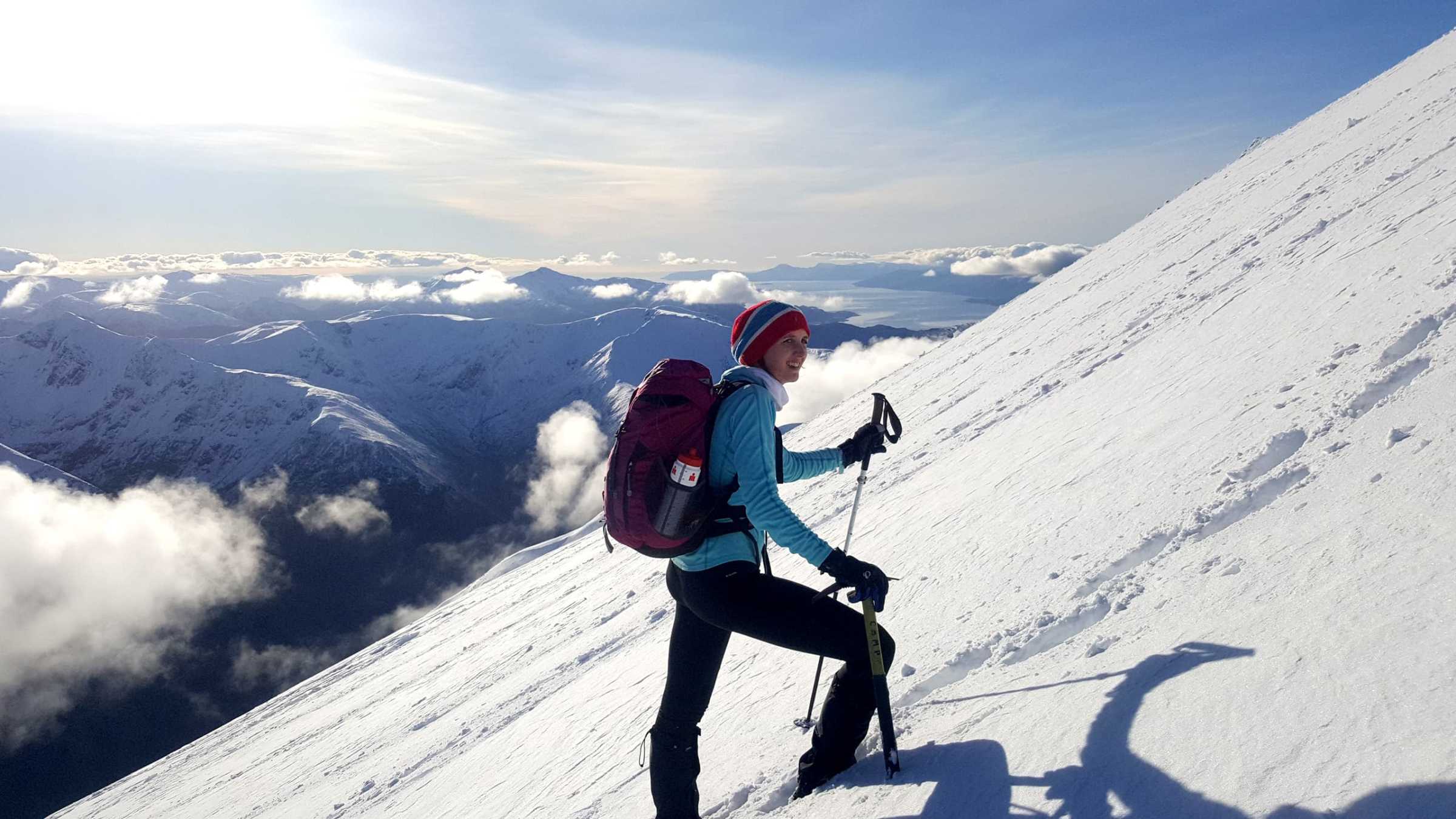 Summit Ben Nevis and Learn Winter Mountain Skills | Much Better Adventures