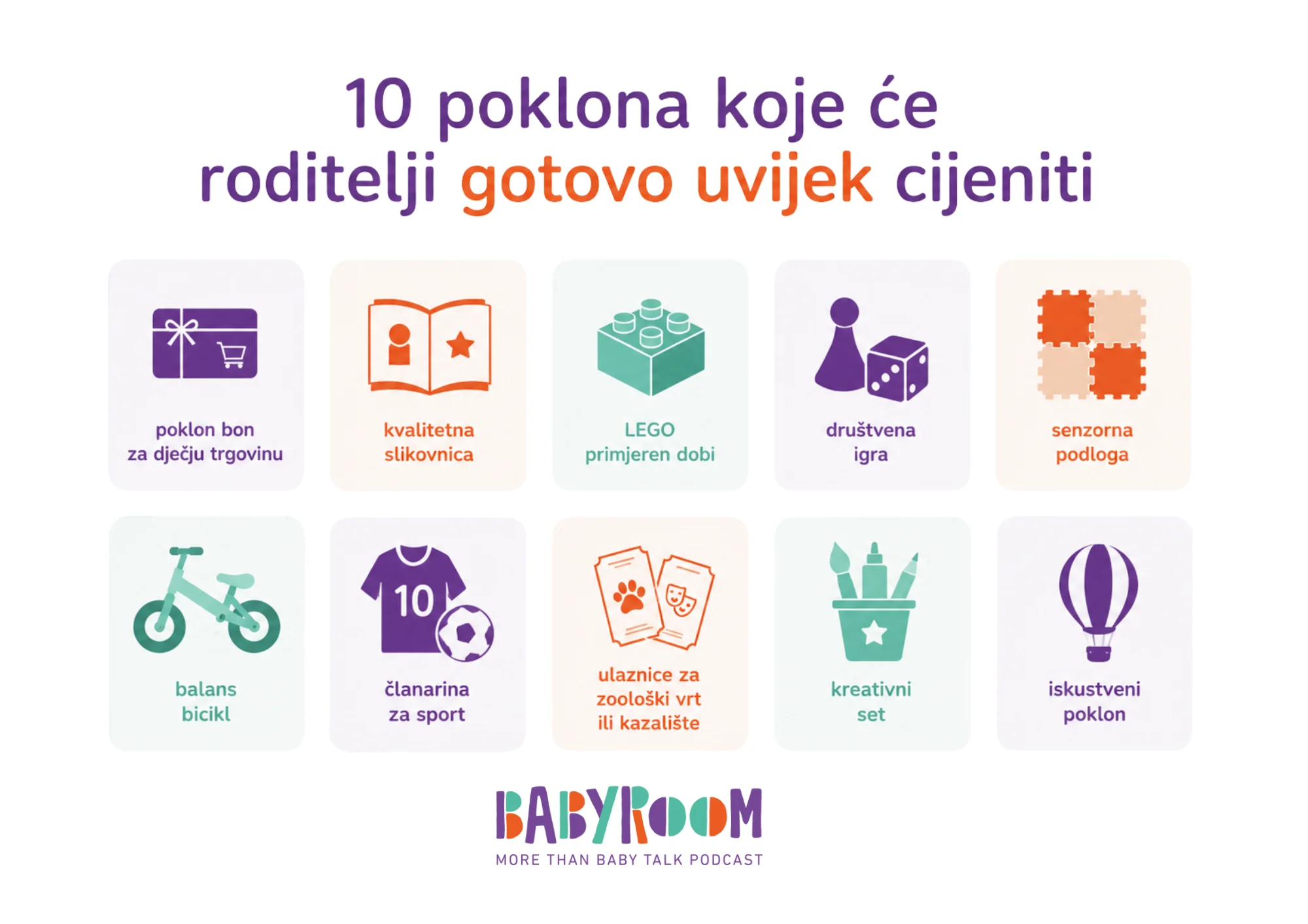 prijedlozi poklona za djecu