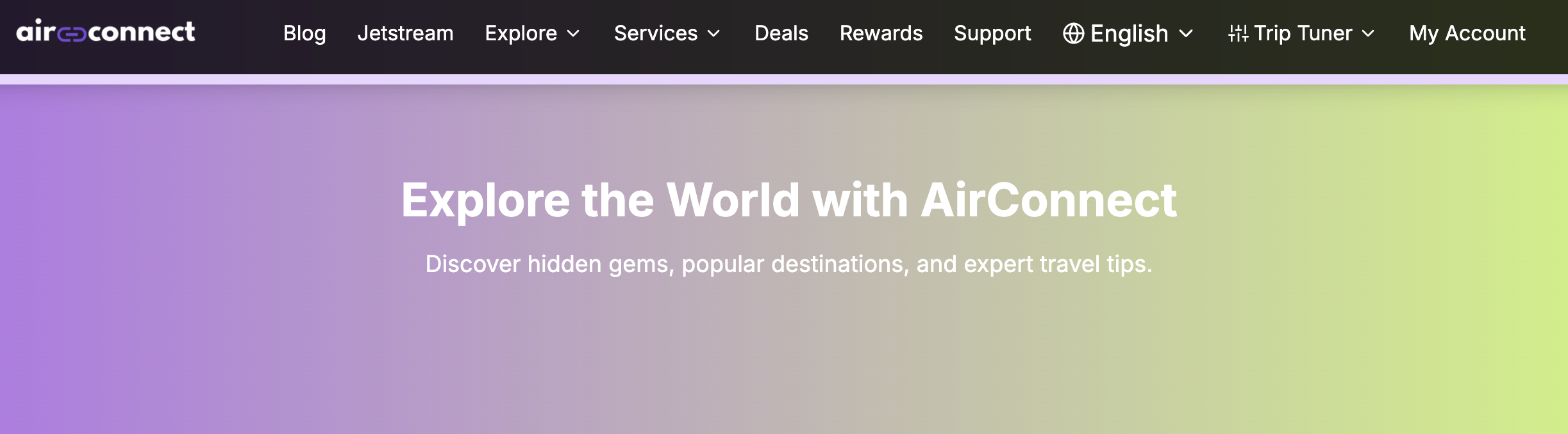 Air Connect Travel Guides