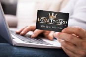 Close-up Of A Hand With Loyalty Card