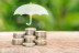 Insurance Umbrella on Coins