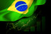Market financial date below the flag of Brazil