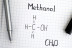 Chemical formula of Methanol