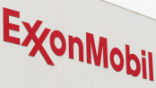 Sign of the Exxon Mobile petrochemical company