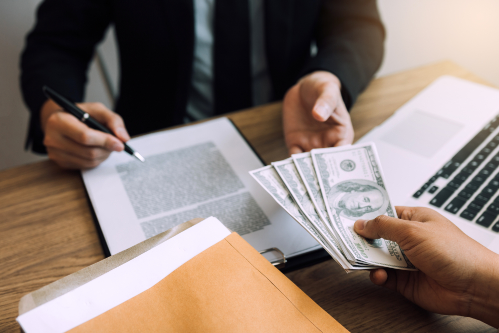 Business loan concept