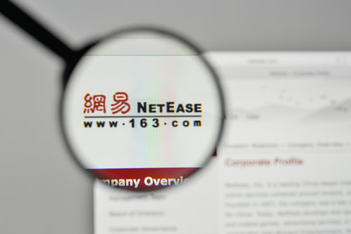 NetEase Logo on Website