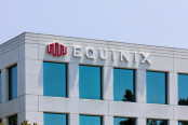 Equinix Logo on building