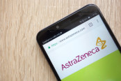 Astrazeneca Logo On Phone