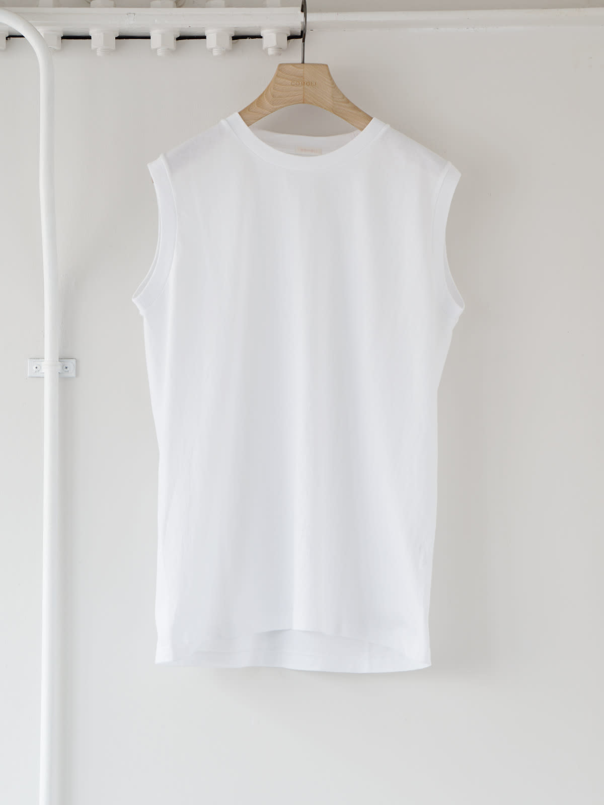 cotton jersey sleeveless t-shirt z3