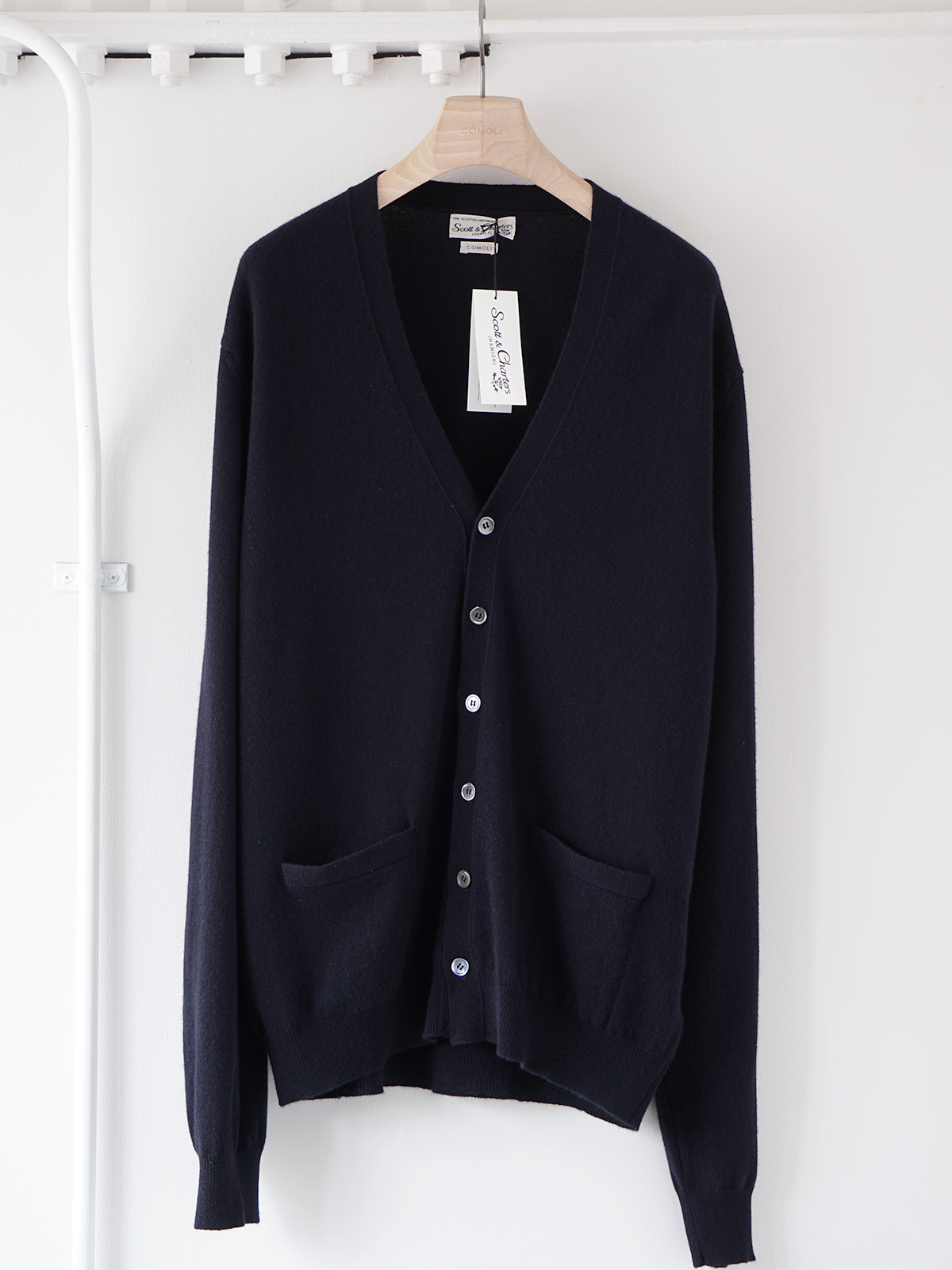 COMOLI × Scott & Charters turtleneck COMOLI