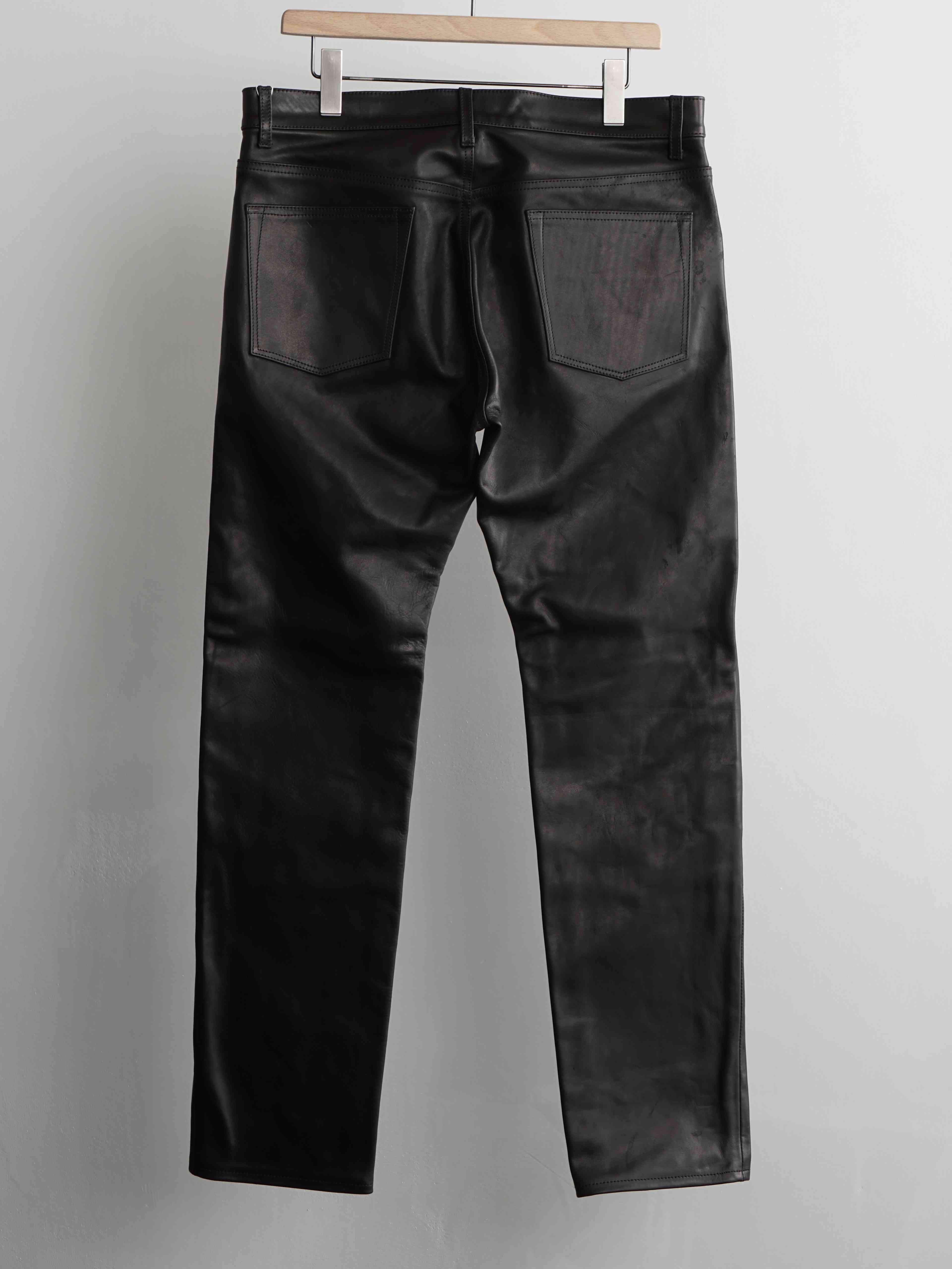 leather 5p pants c2