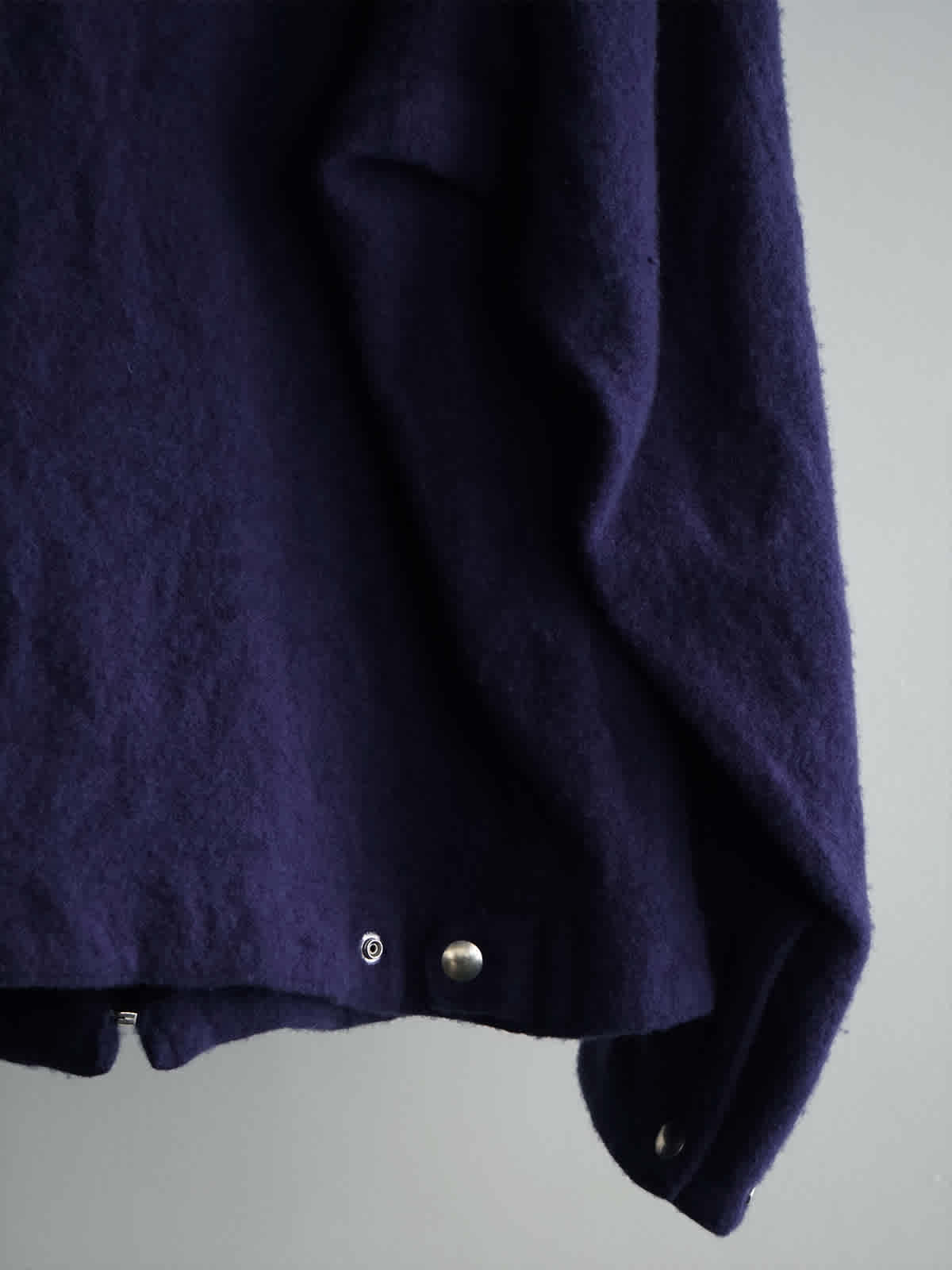 shrinked wool zip short jacket c9