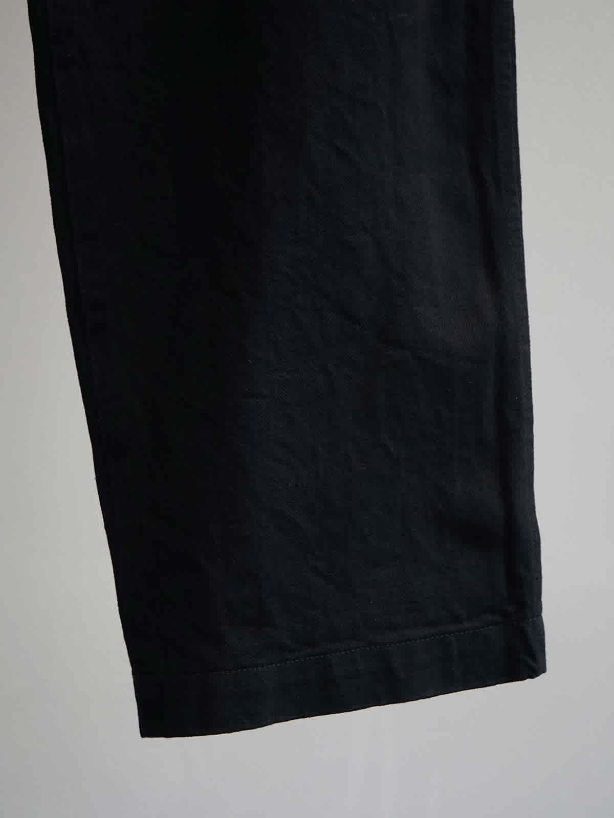 black denim over pants c6