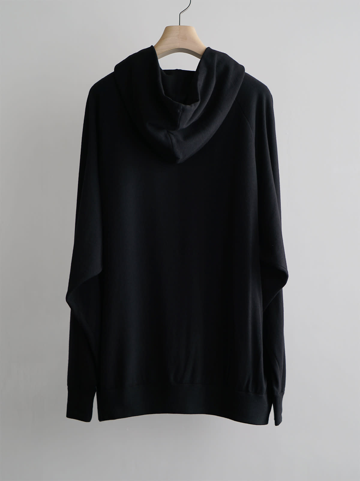 wool knit zip parka c2
