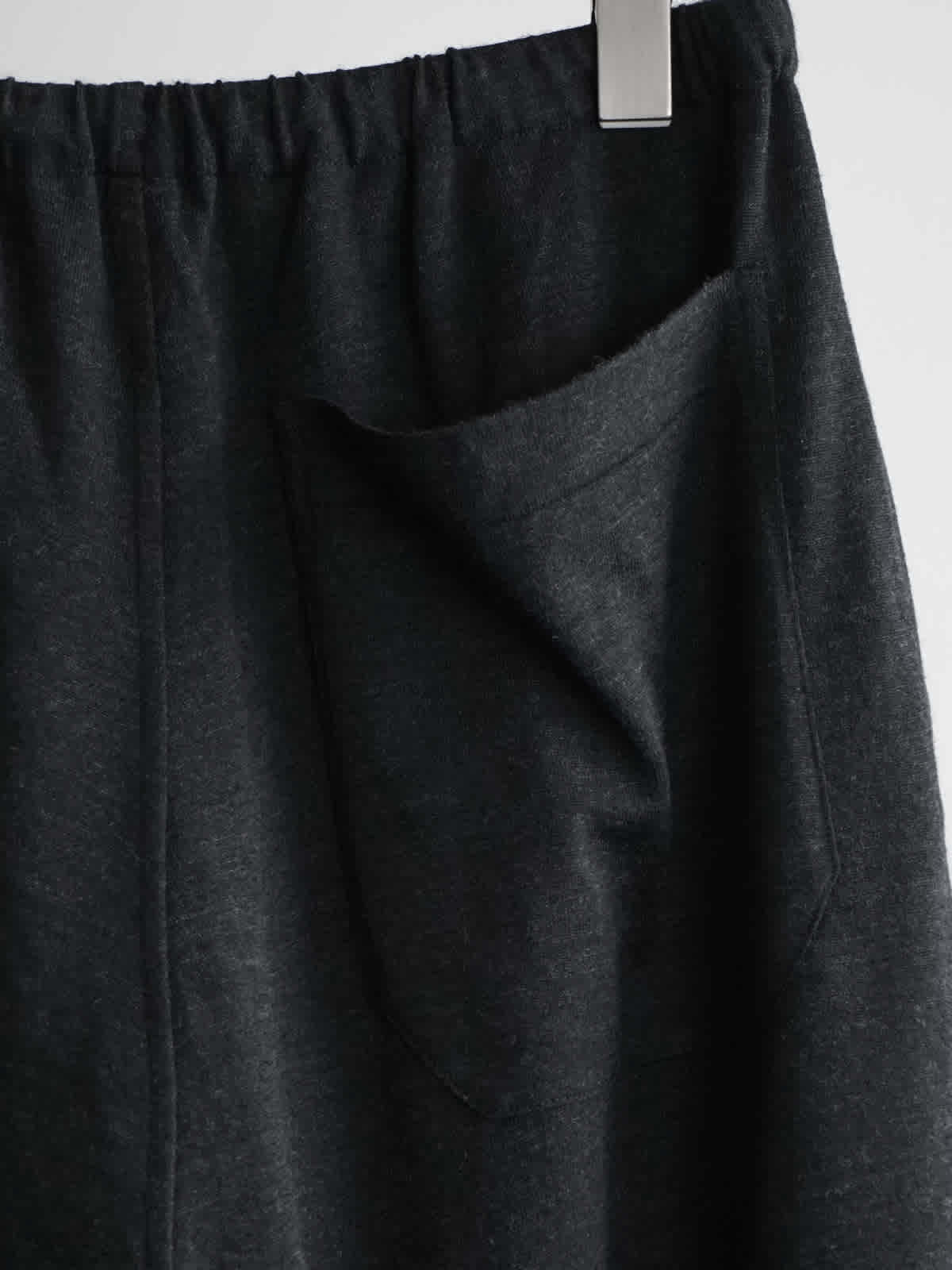 wool knit tapered pants c4