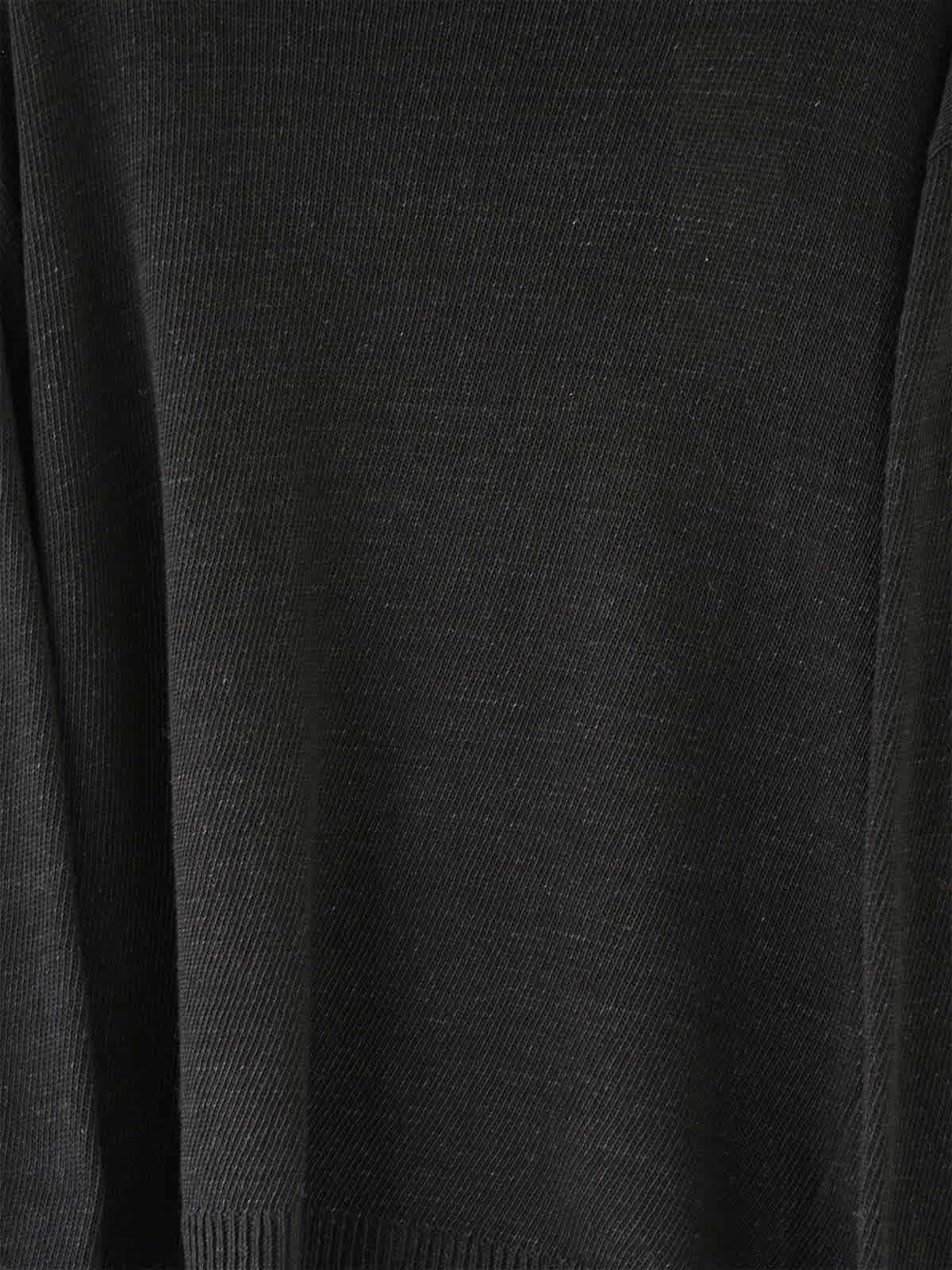 black crew neck knit Z3