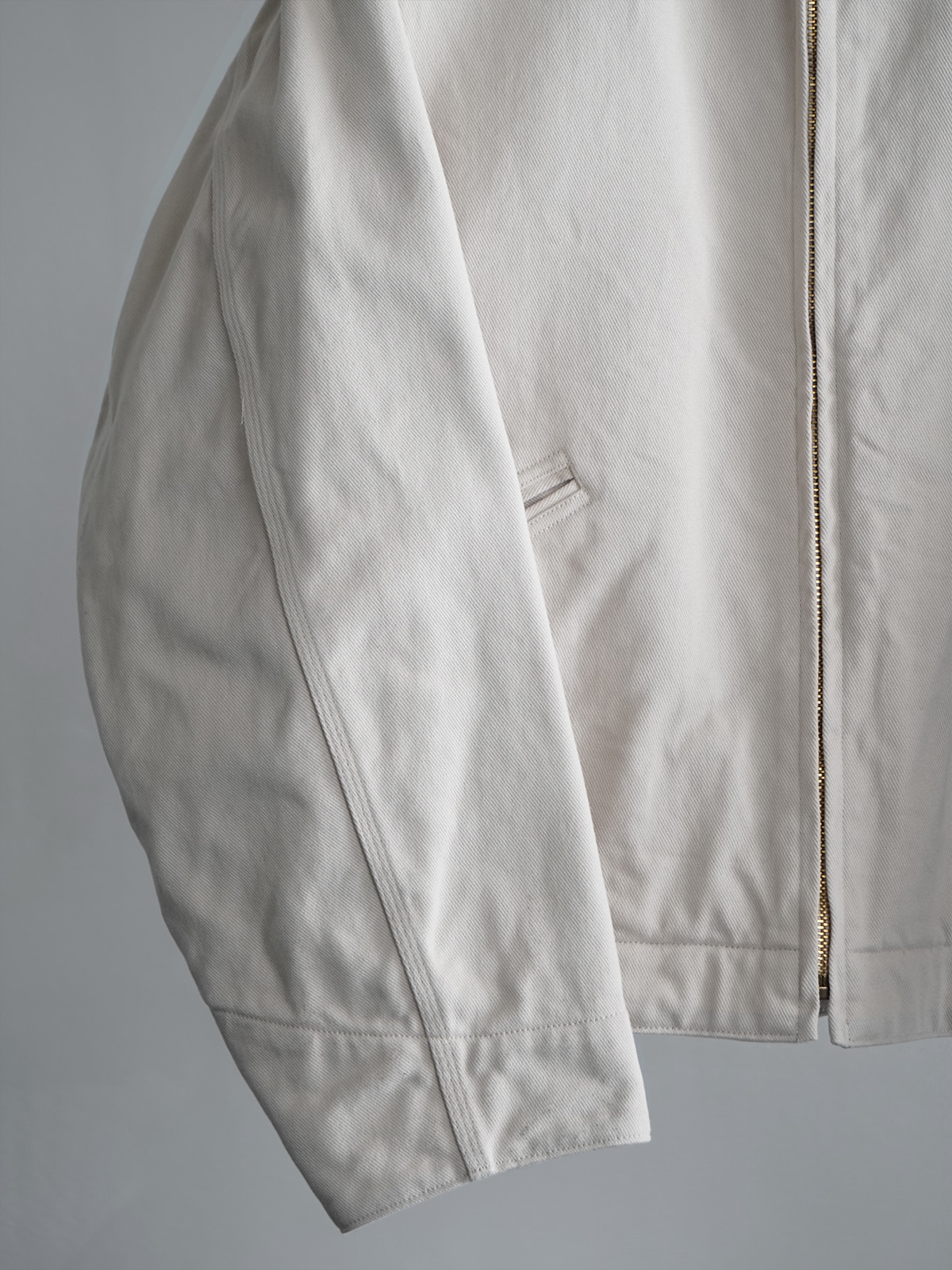 完売　COMOLI ZIP SHORT JACKET COMOLI Wool Washi Zip Short Jacket BLACK | CASANOVA&CO Online Store