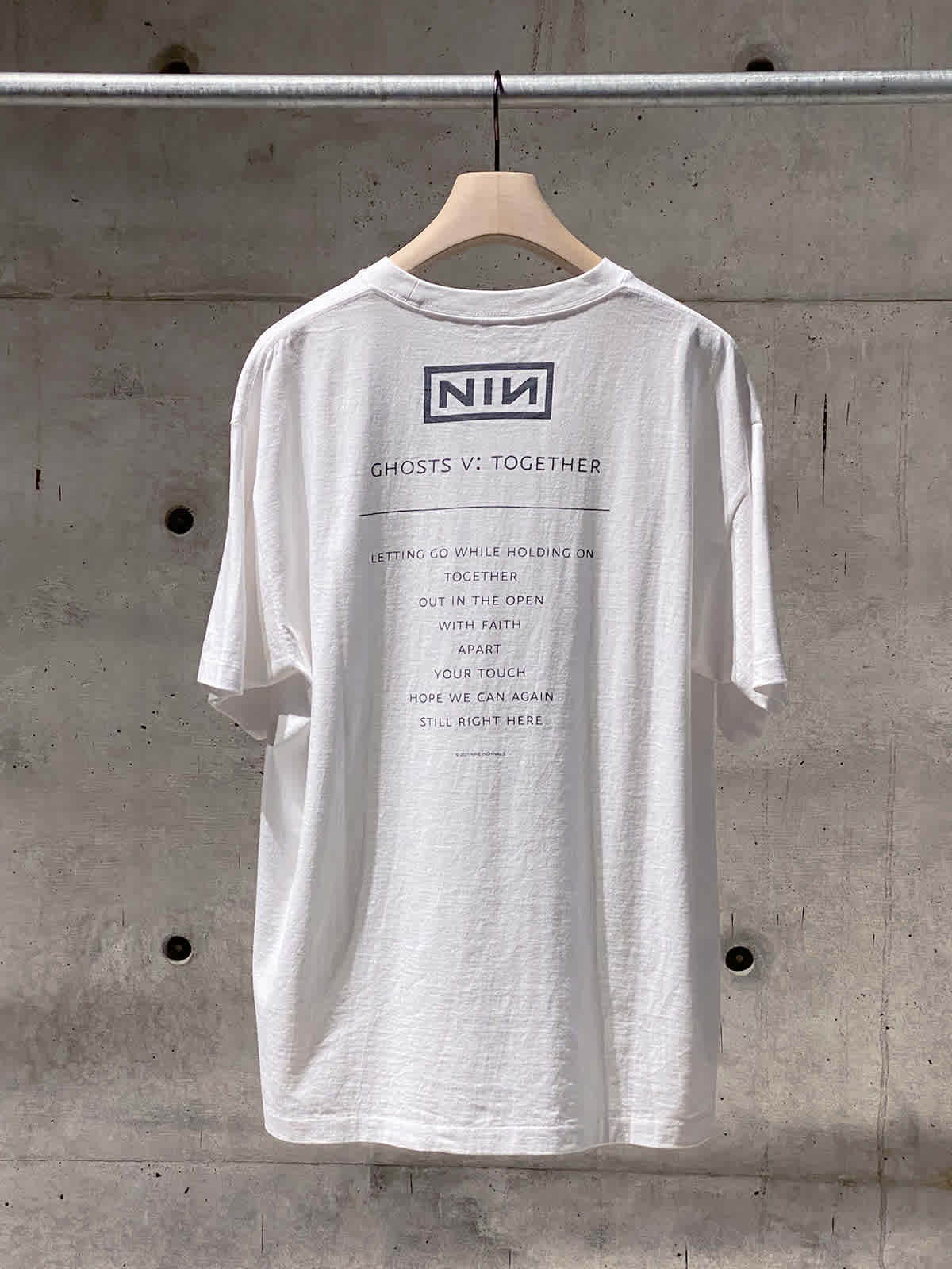 nin ghosts ⅴ together ss t-shirt2