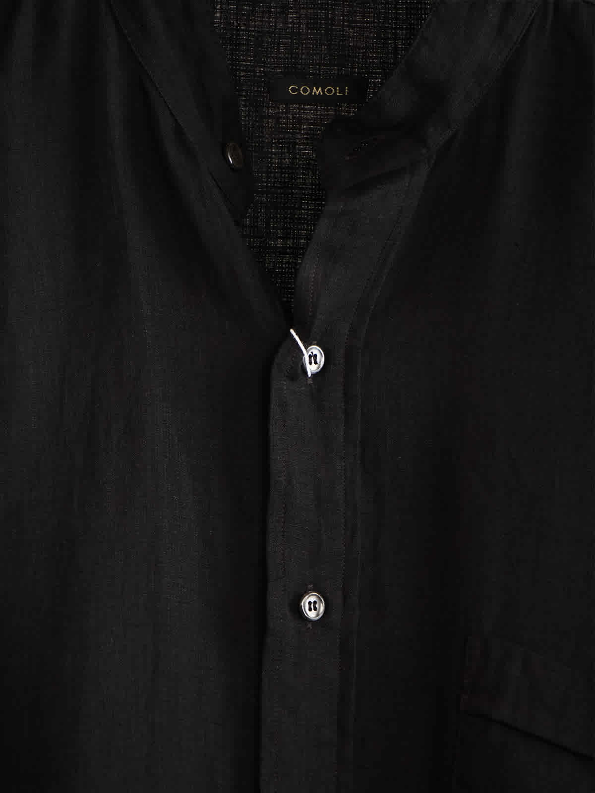 linen double cloth pullover shirt b5