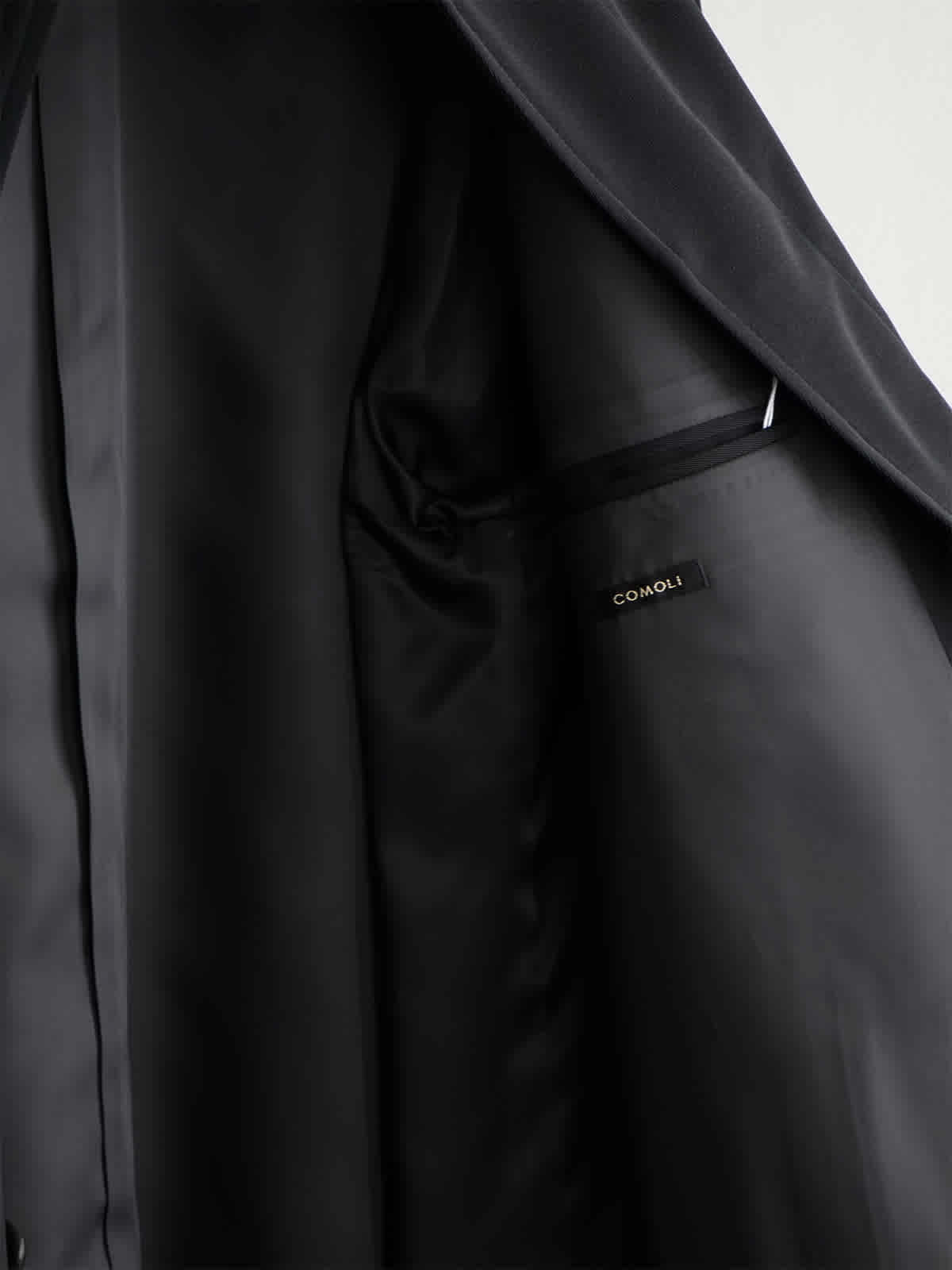 wool gabardine bal collar coat c9