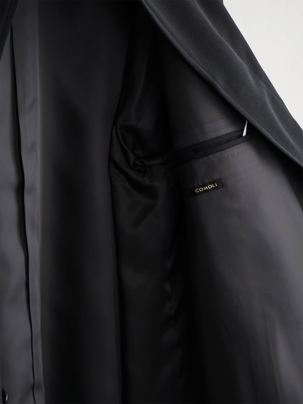 wool gabardine bal collar coat c9