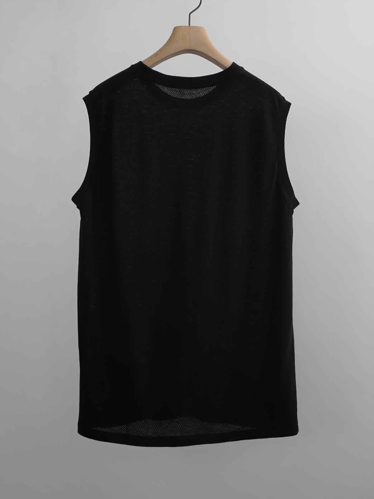 cotton mesh sleeveless t-shirt b2