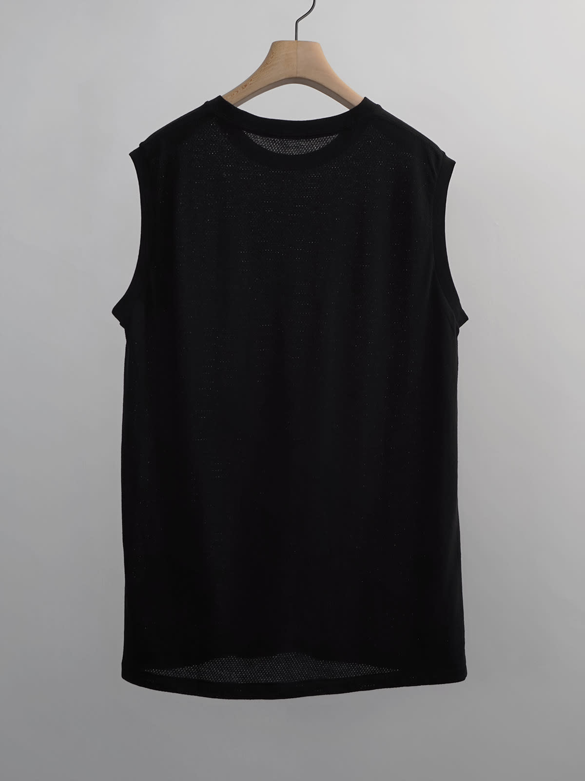 cotton mesh sleeveless t-shirt b2