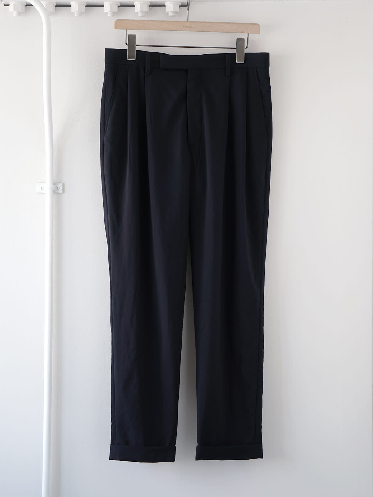 wool 2tuck pants 3