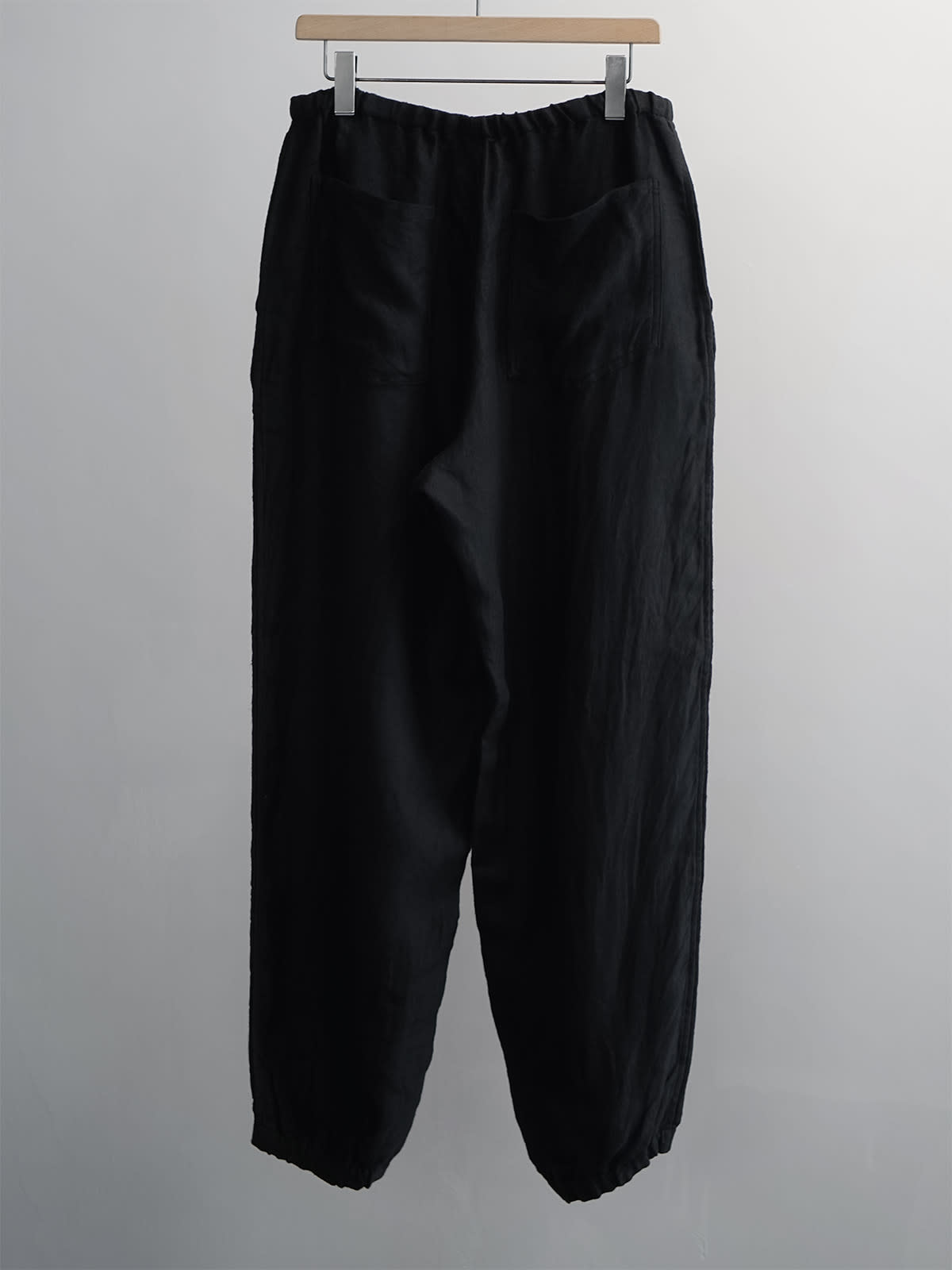 linen satin drawstring pants b2