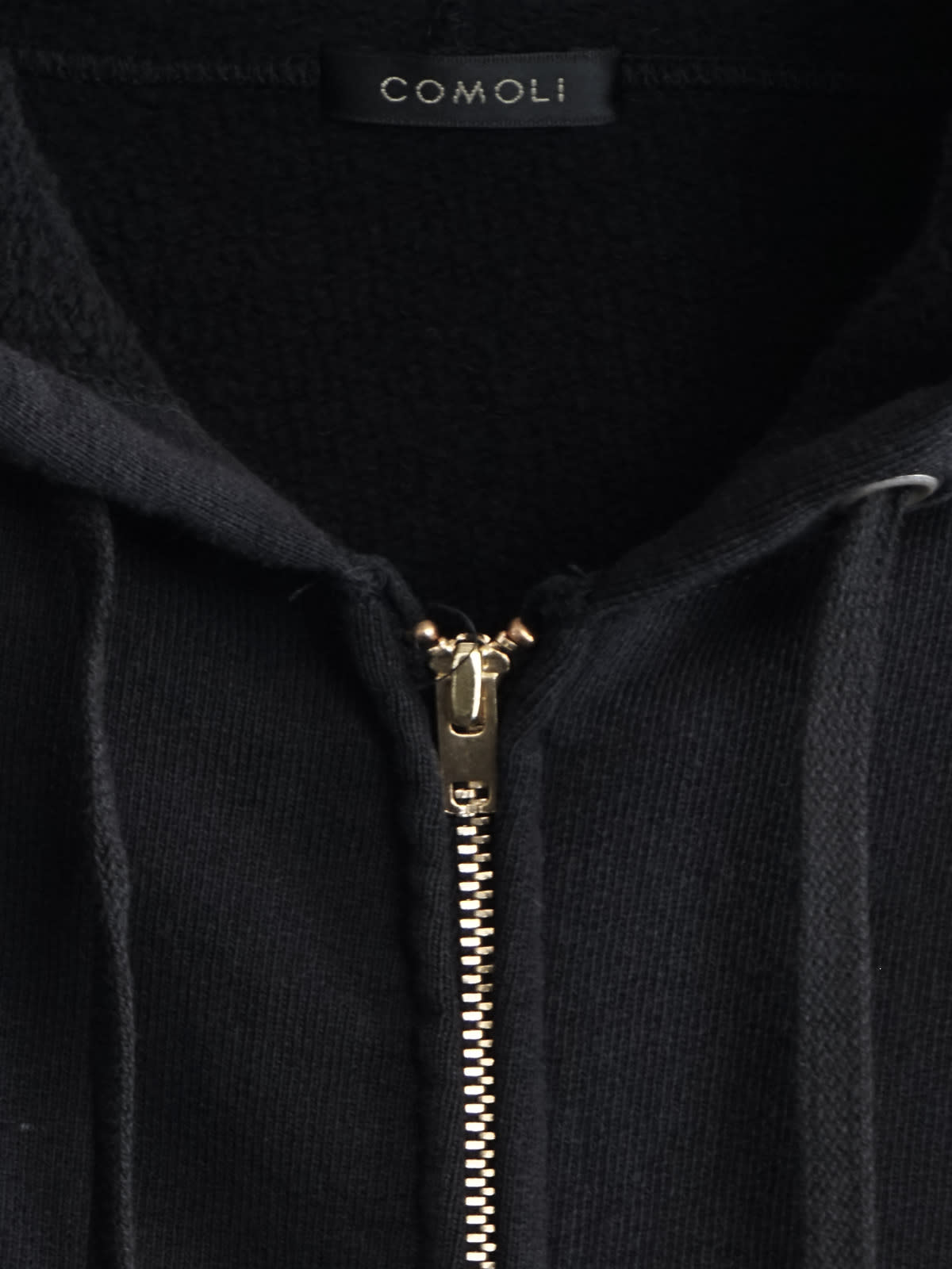 cotton sweat zip parka c6