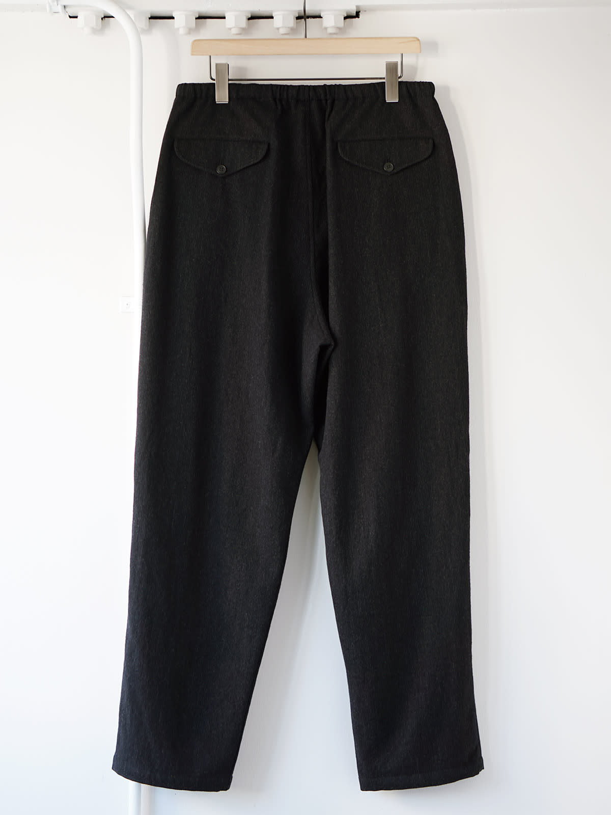 refine wool drawstring pants y4