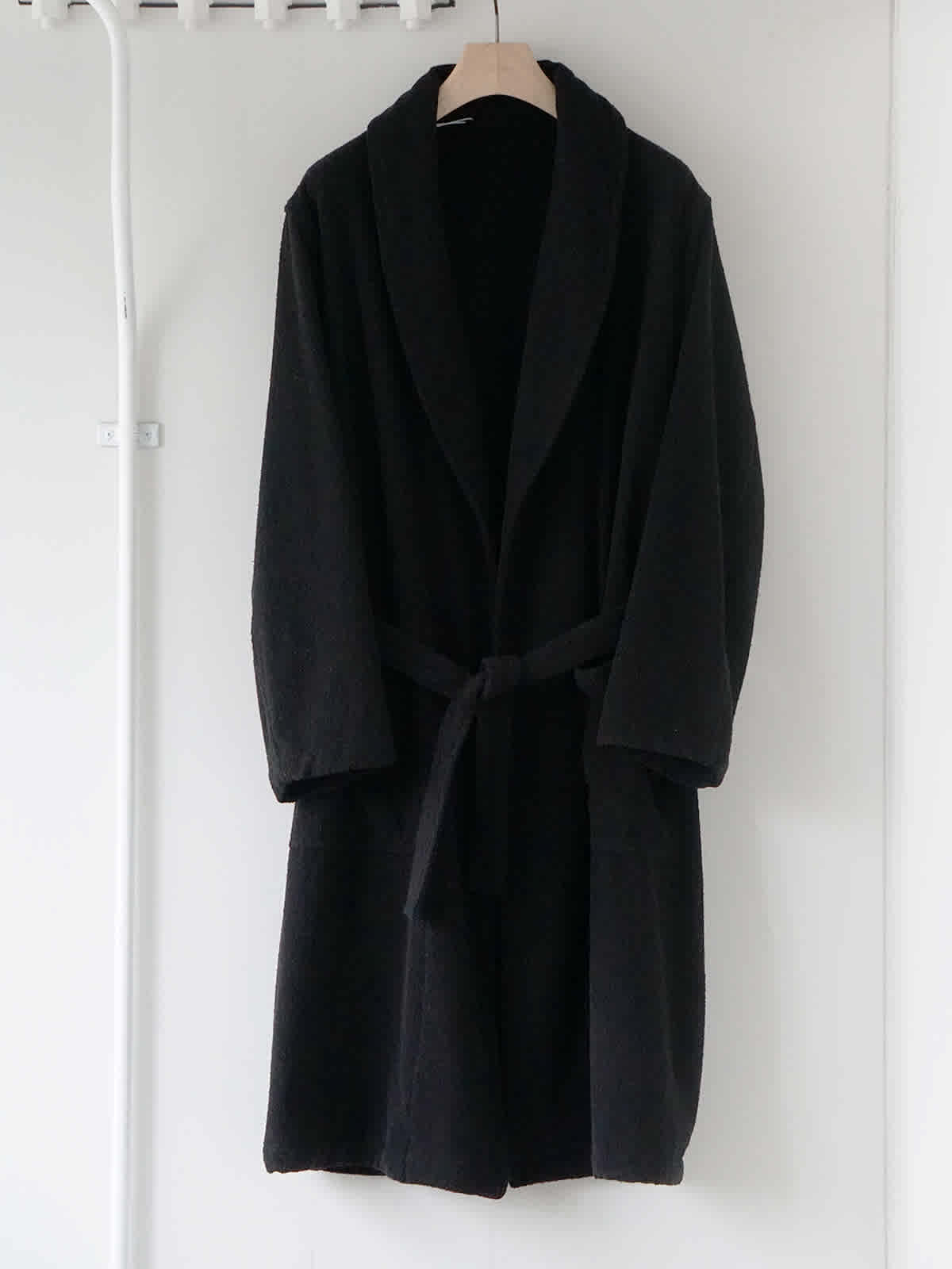 silk pile robe coat x3
