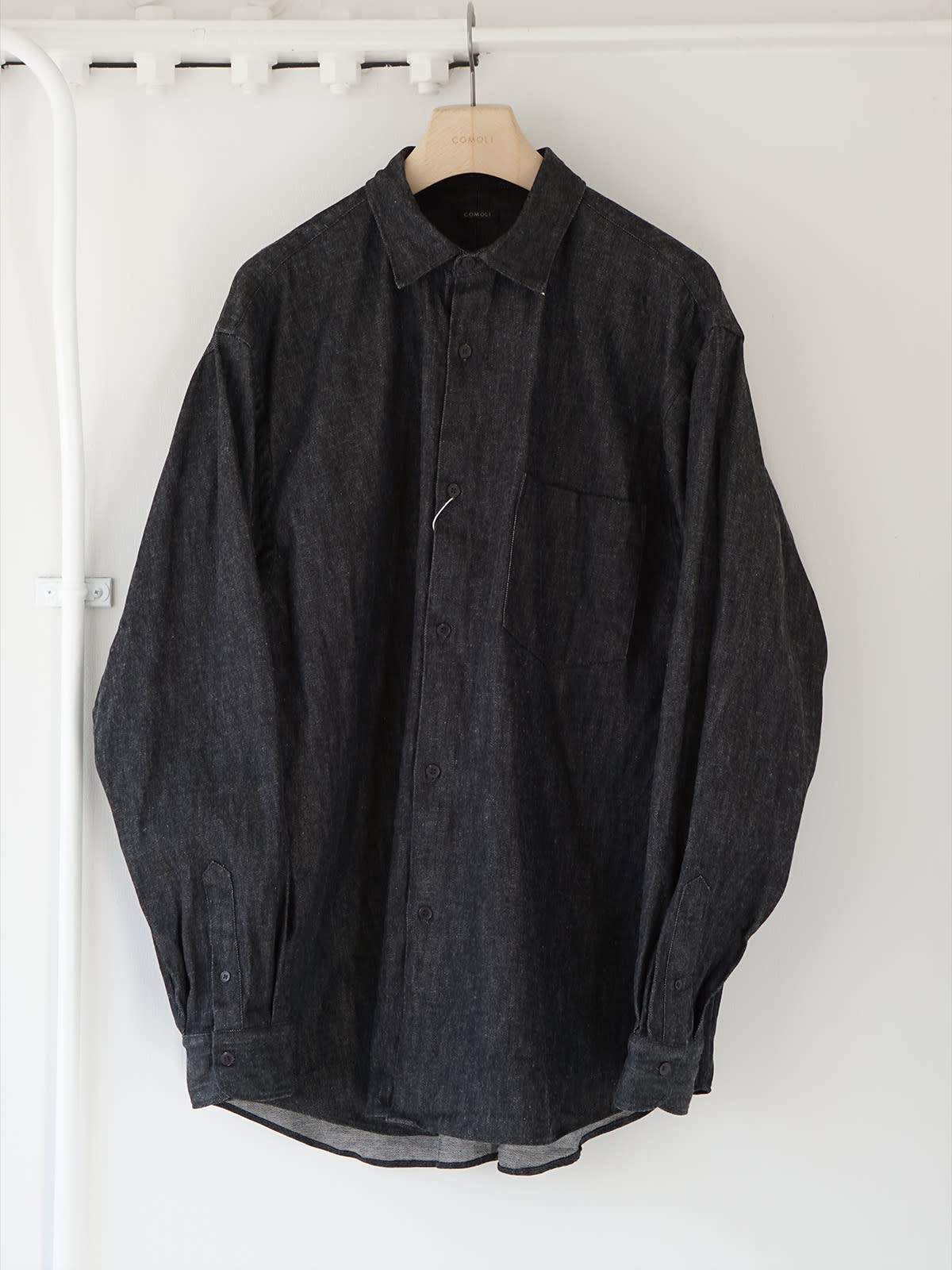 denim comoli shirt y1