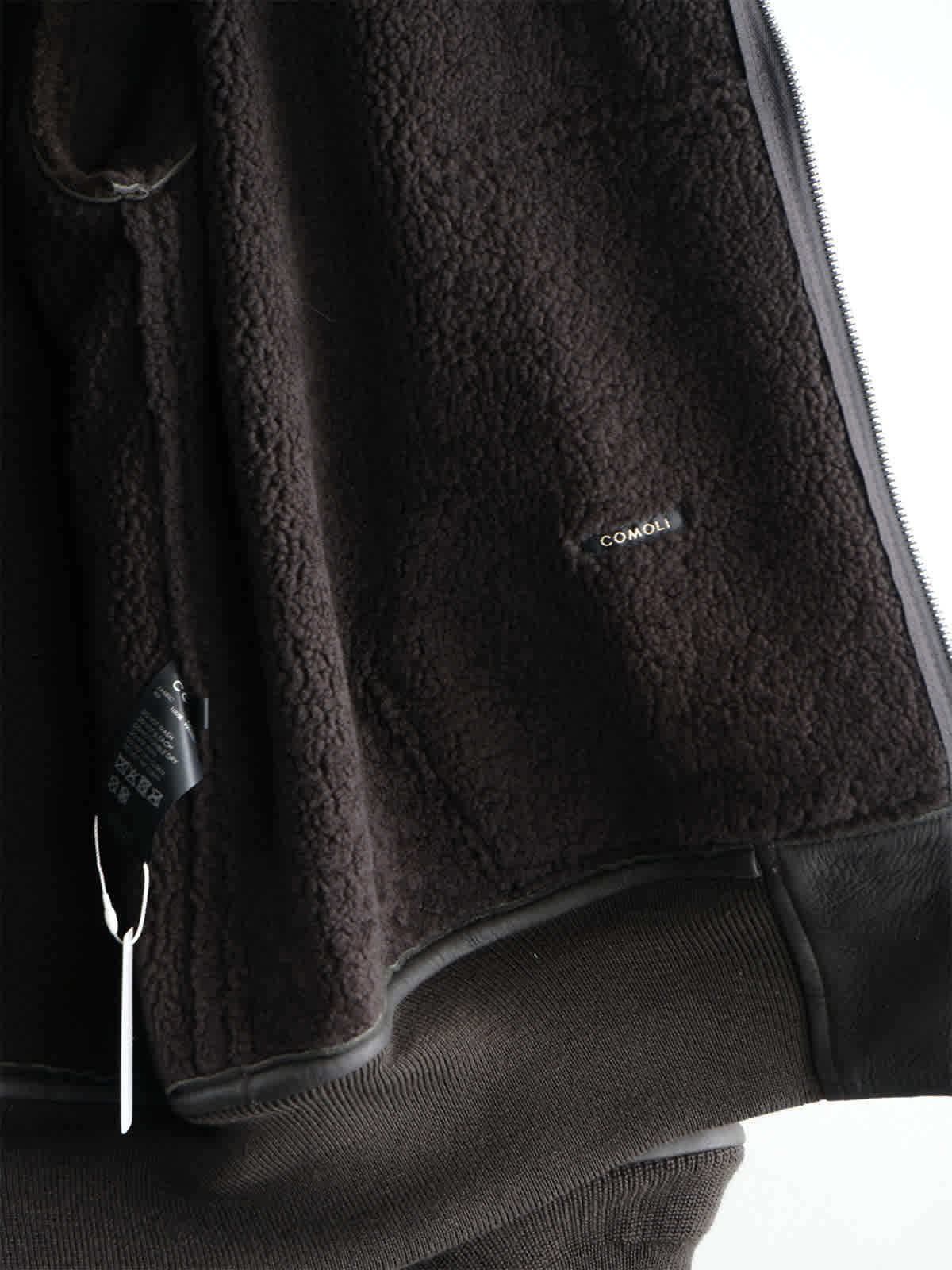 sheep skin zip parka(mouton) c6