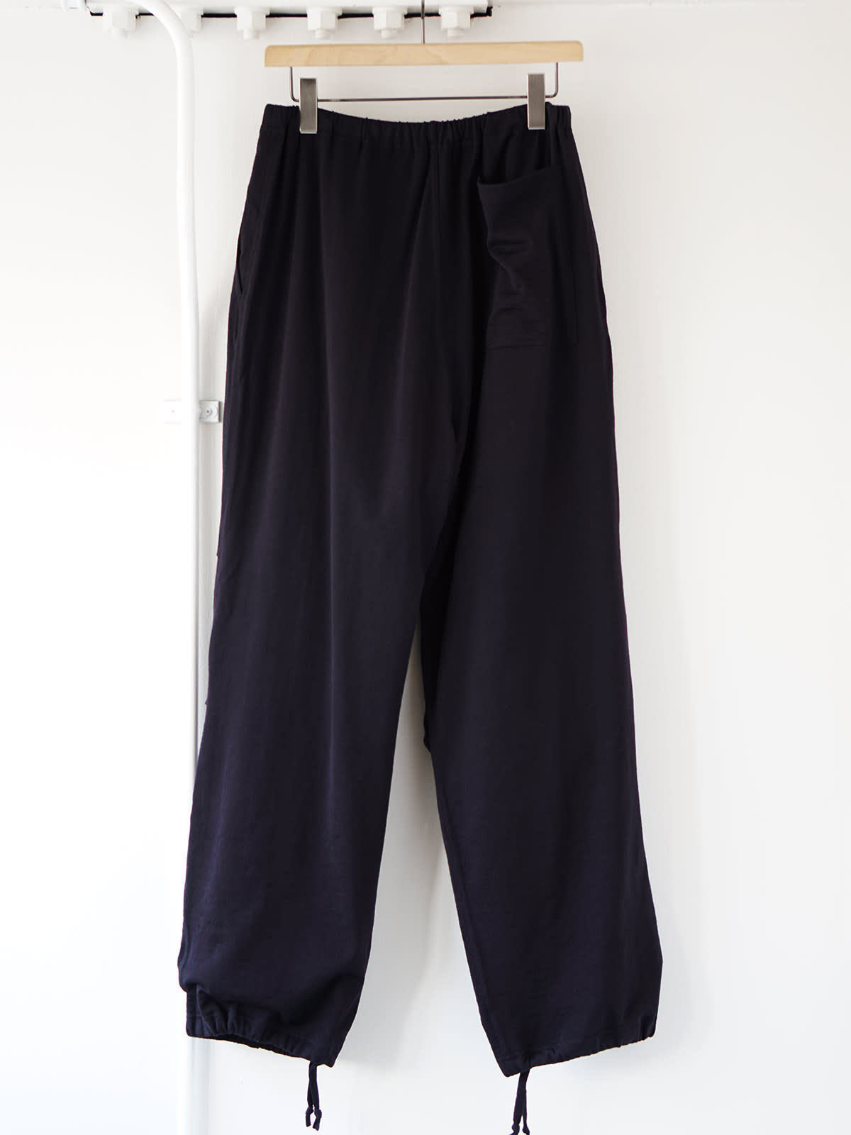 wool knit knee tuck pants a2