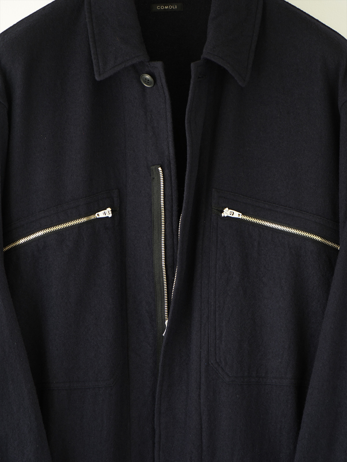 COMOLI リファインウールオールインワン Y03-01009 COMOLI (コモリ) リファインウール オールインワン