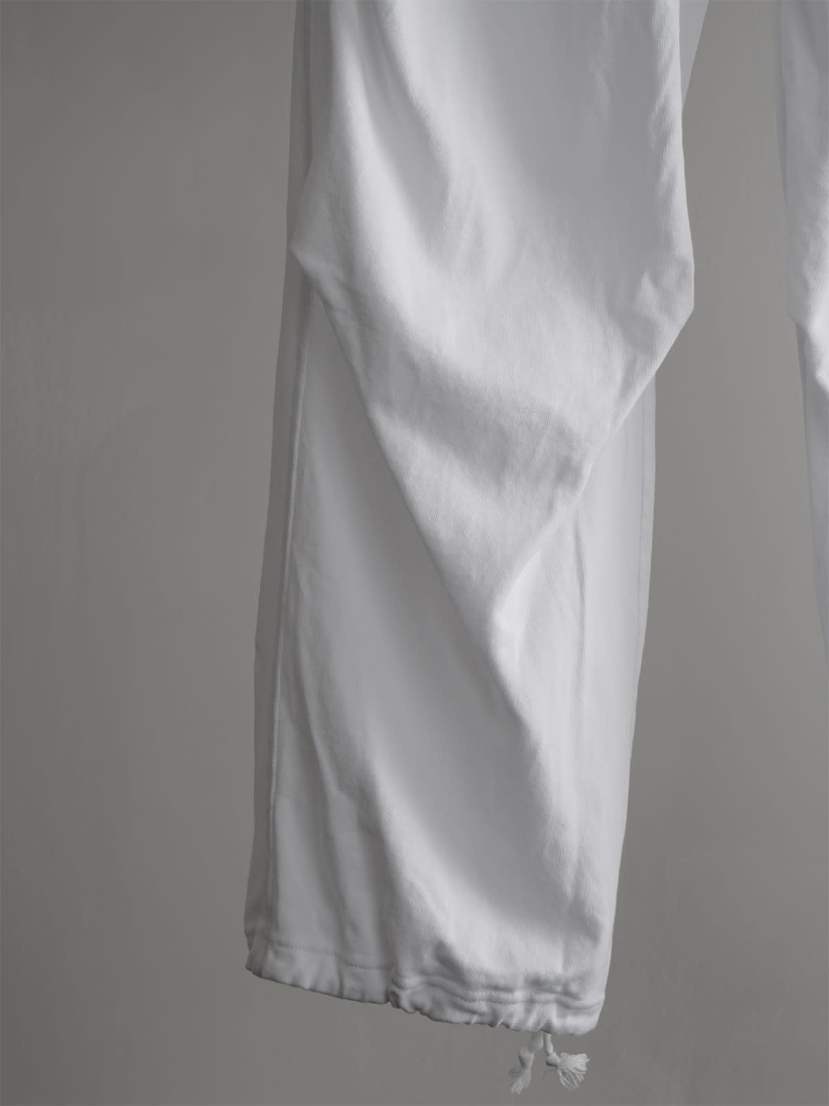 cotton jersey knee tuck pants c8