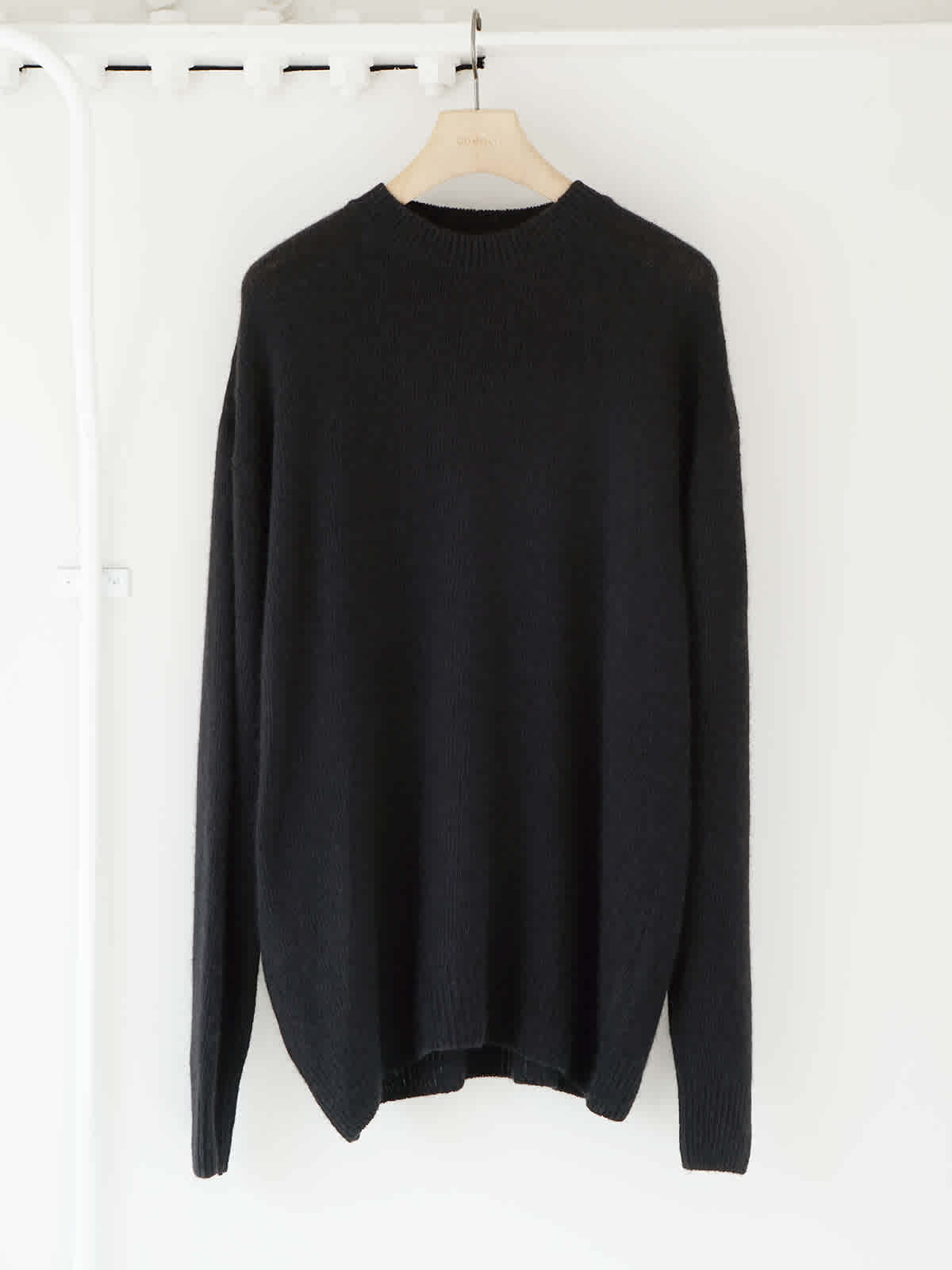 cashmere garment dyed crewneck knit a1