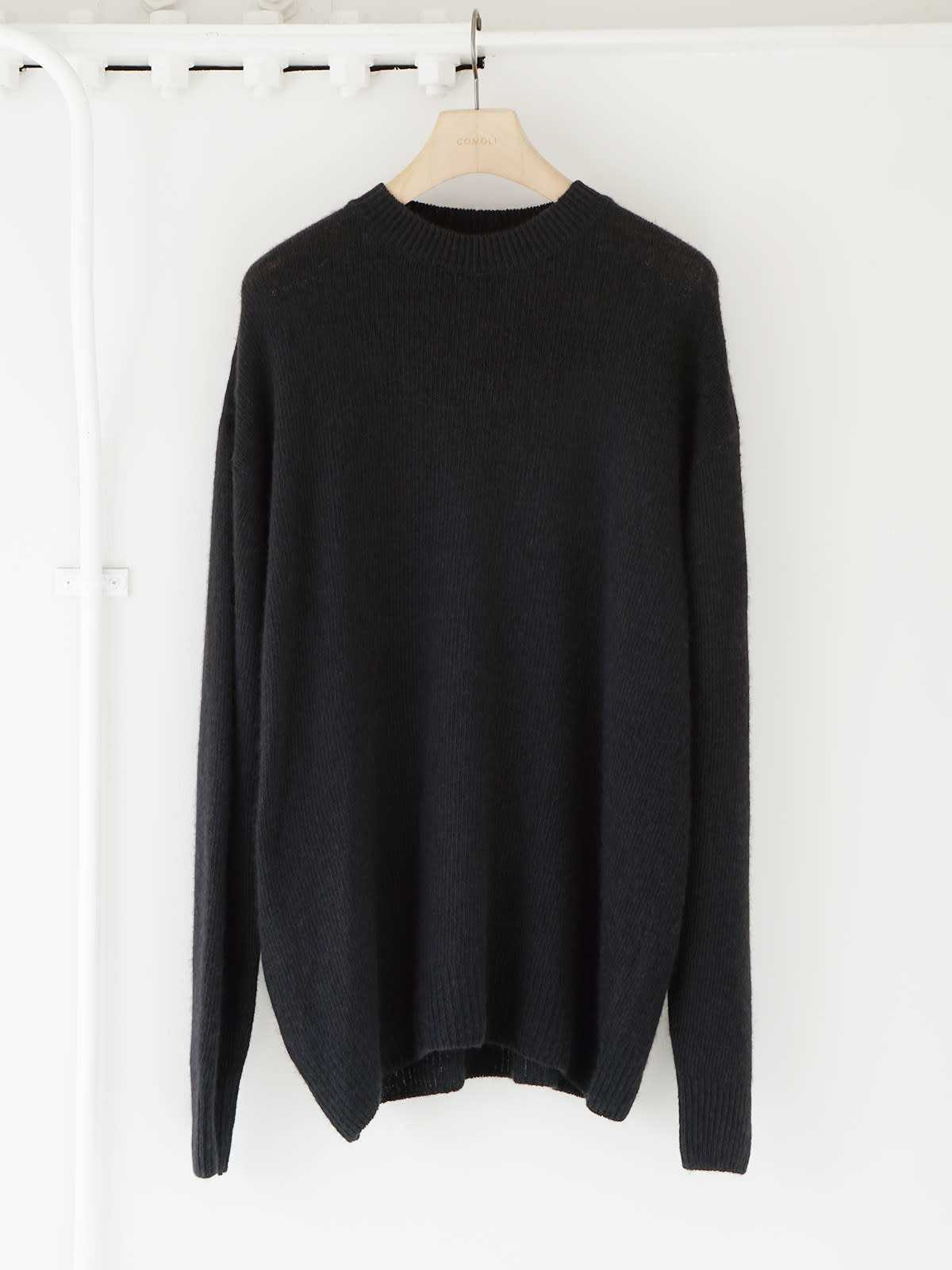 cashmere garment dyed crewneck knit a1