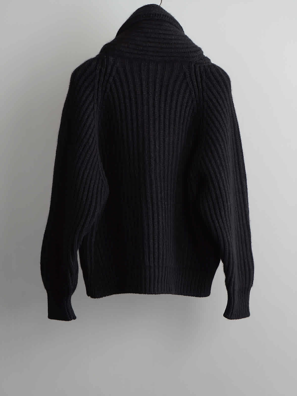 cashmere washi shawl collar knit jacket c2