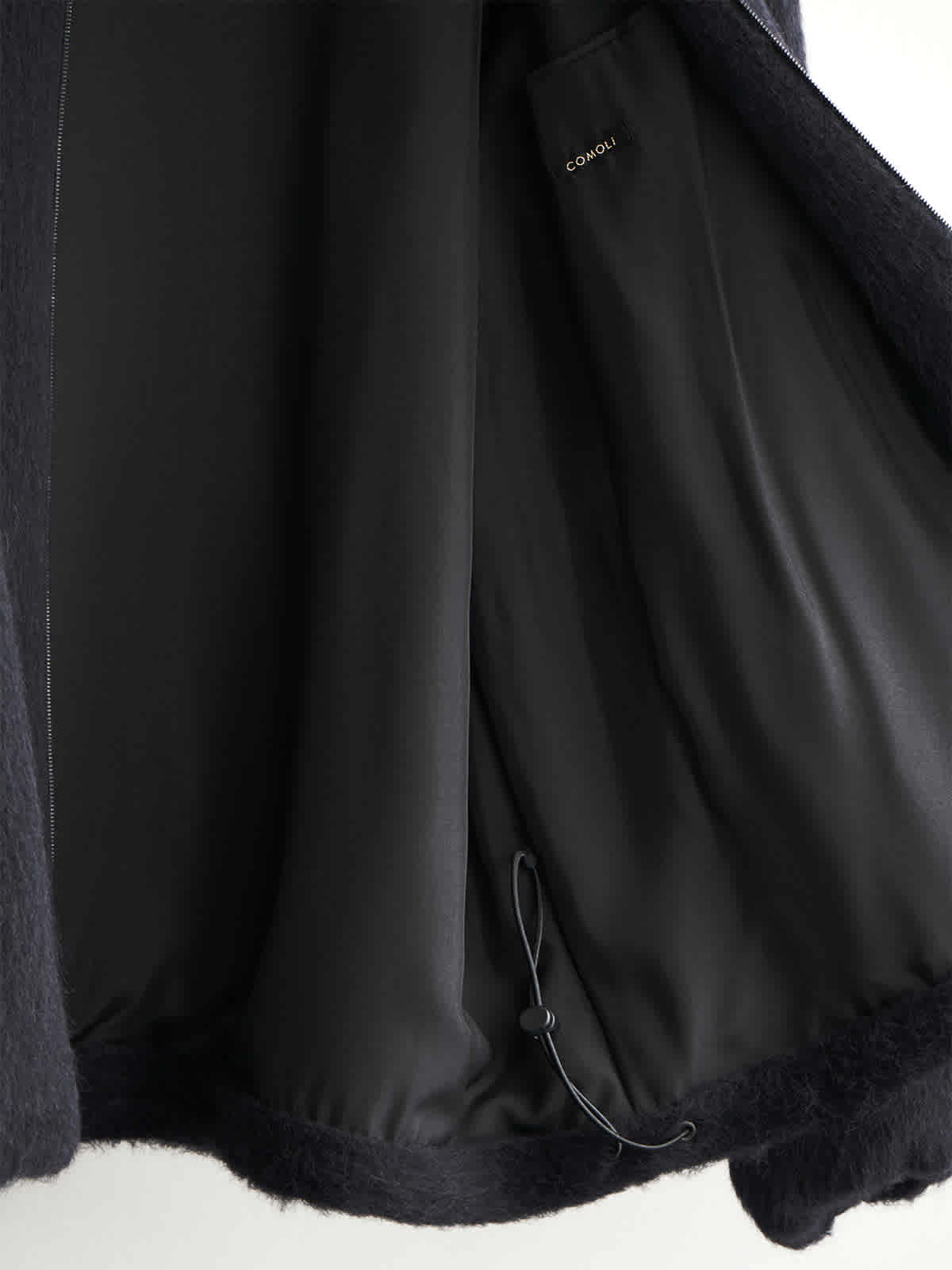 camel shaggy jacket c6