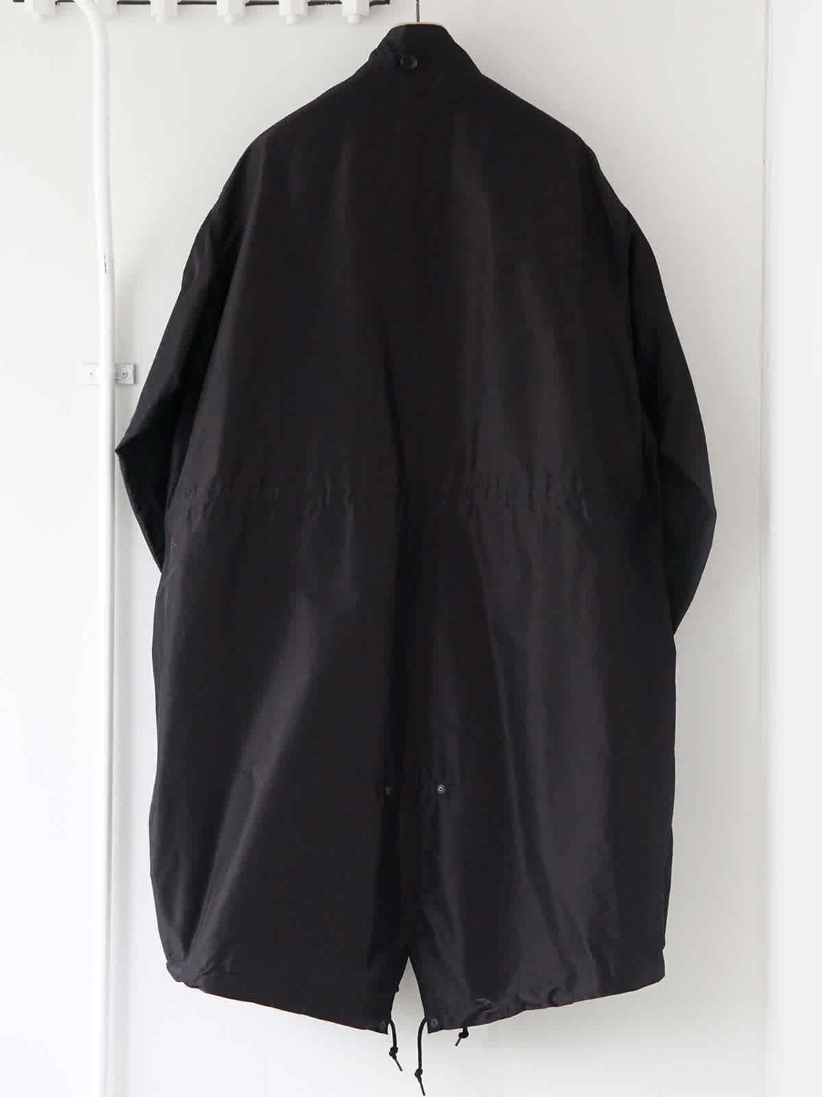 cotton silk hooded coat x4
